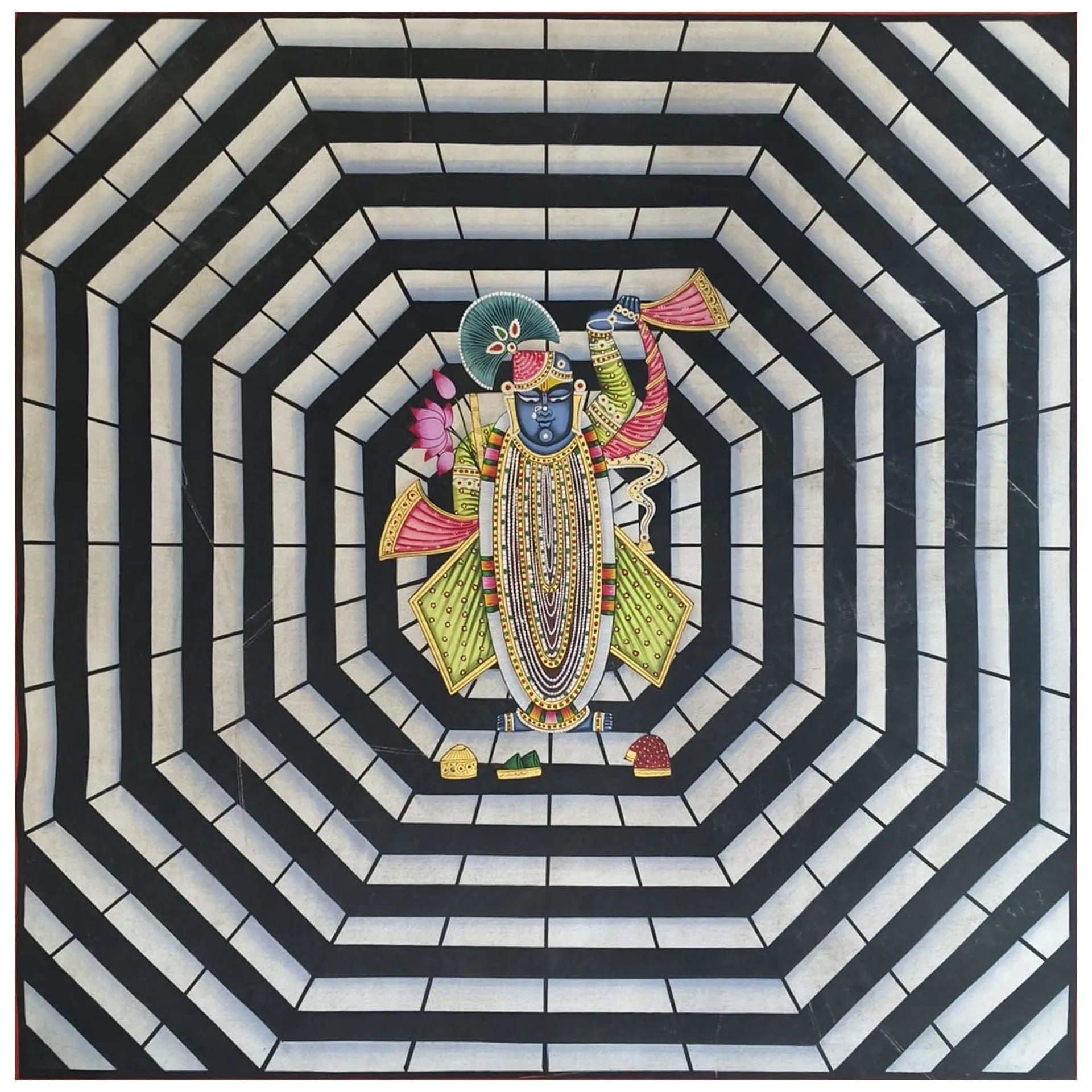Pichwai Art - Shreenath ji