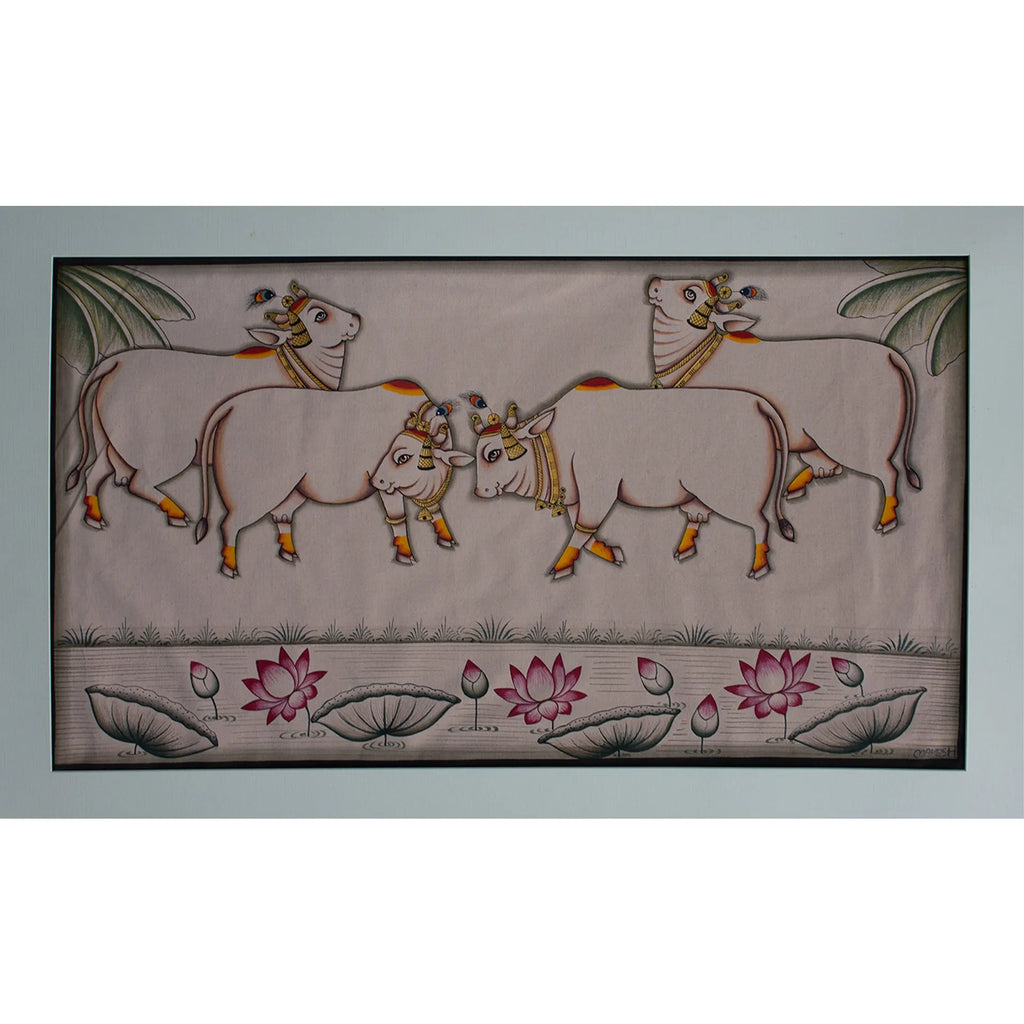 Pichwai Art - The Pichwai Cows