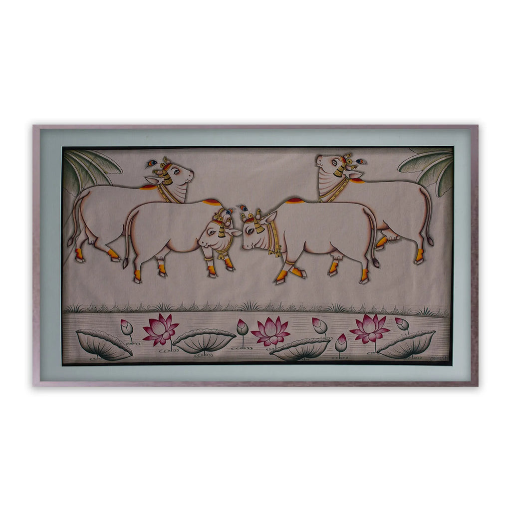 Pichwai Art - The Pichwai Cows