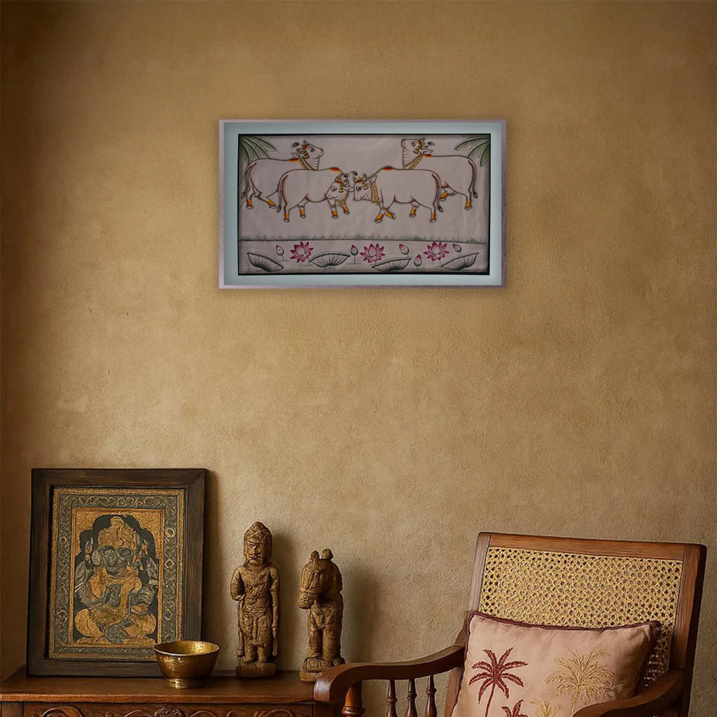 Pichwai Art - The Pichwai Cows