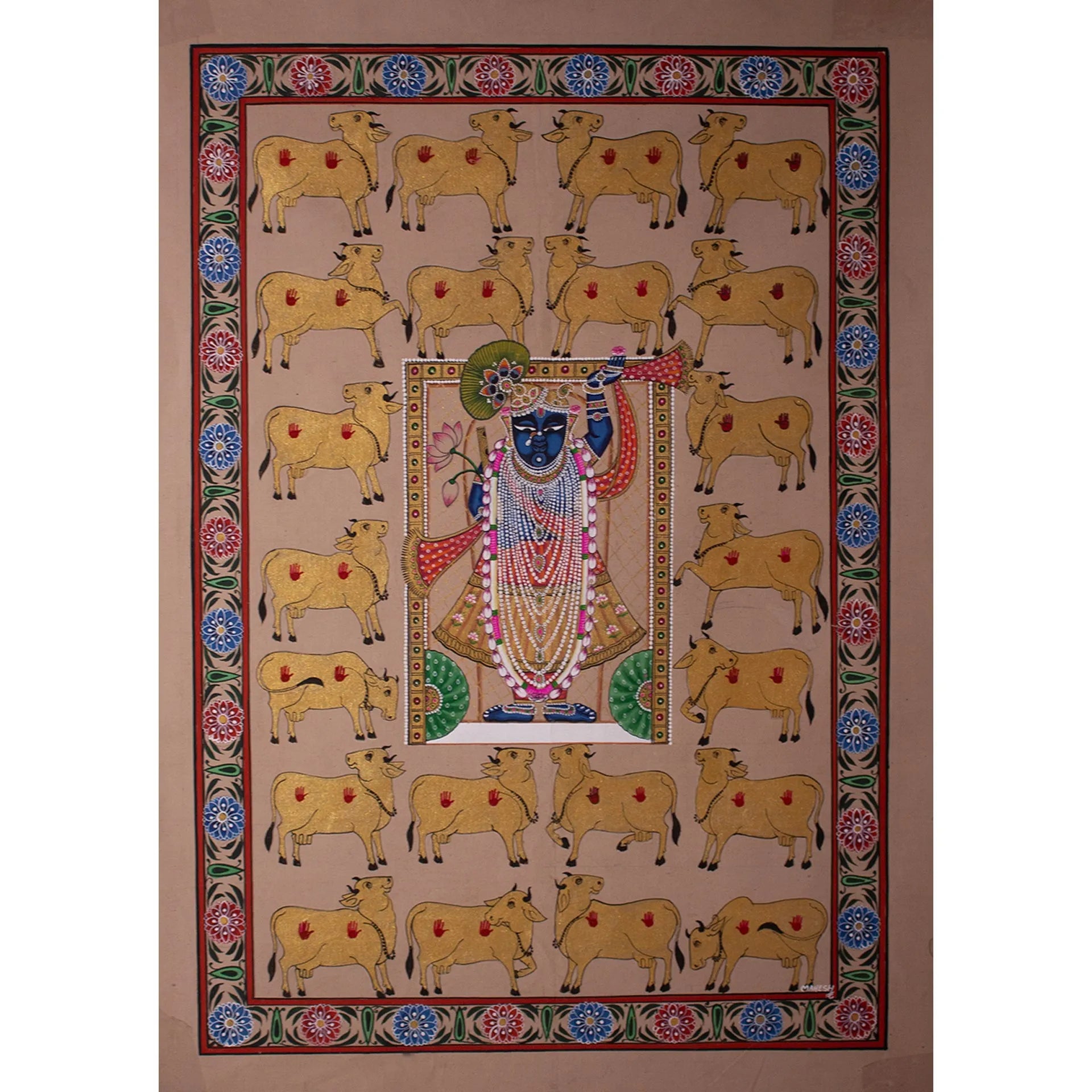 Pichwai Art - Gopashtami