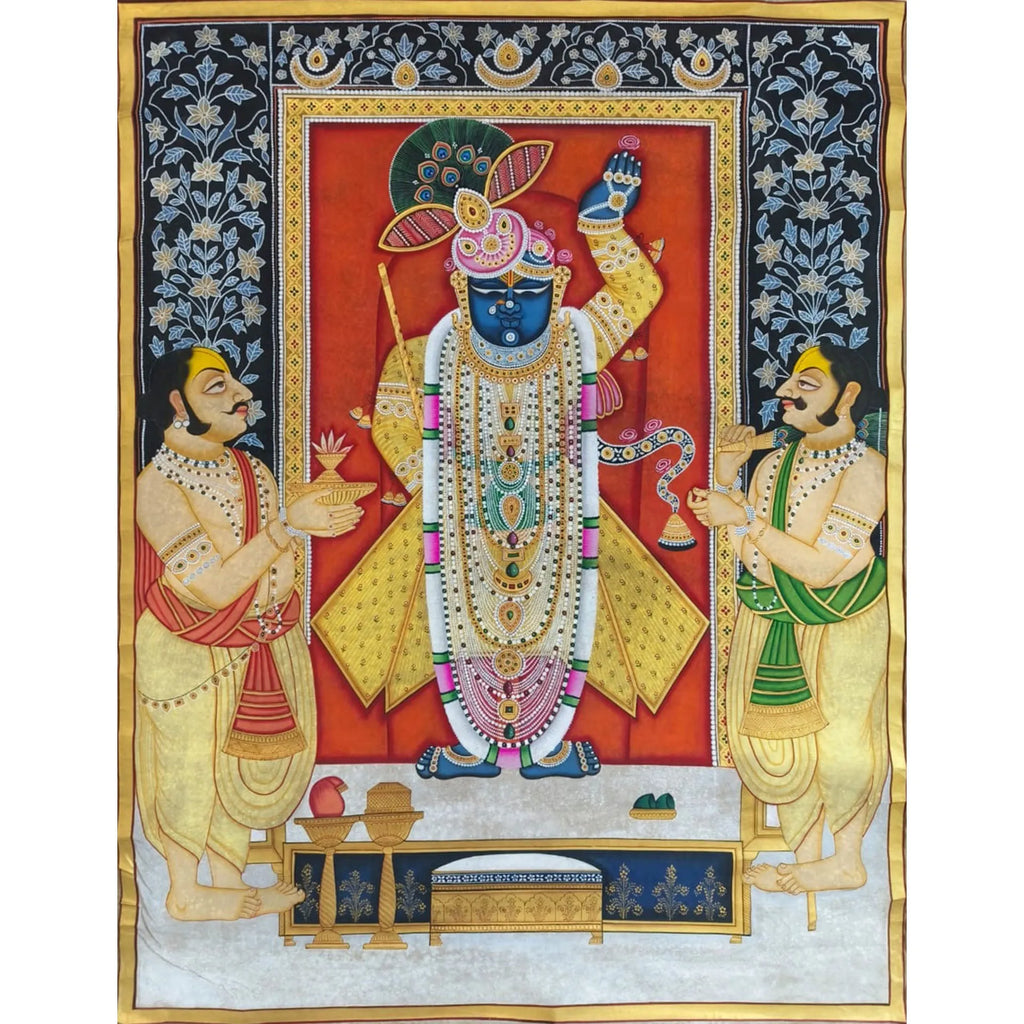 Pichwai Art - Sandhya Aarti Darshan