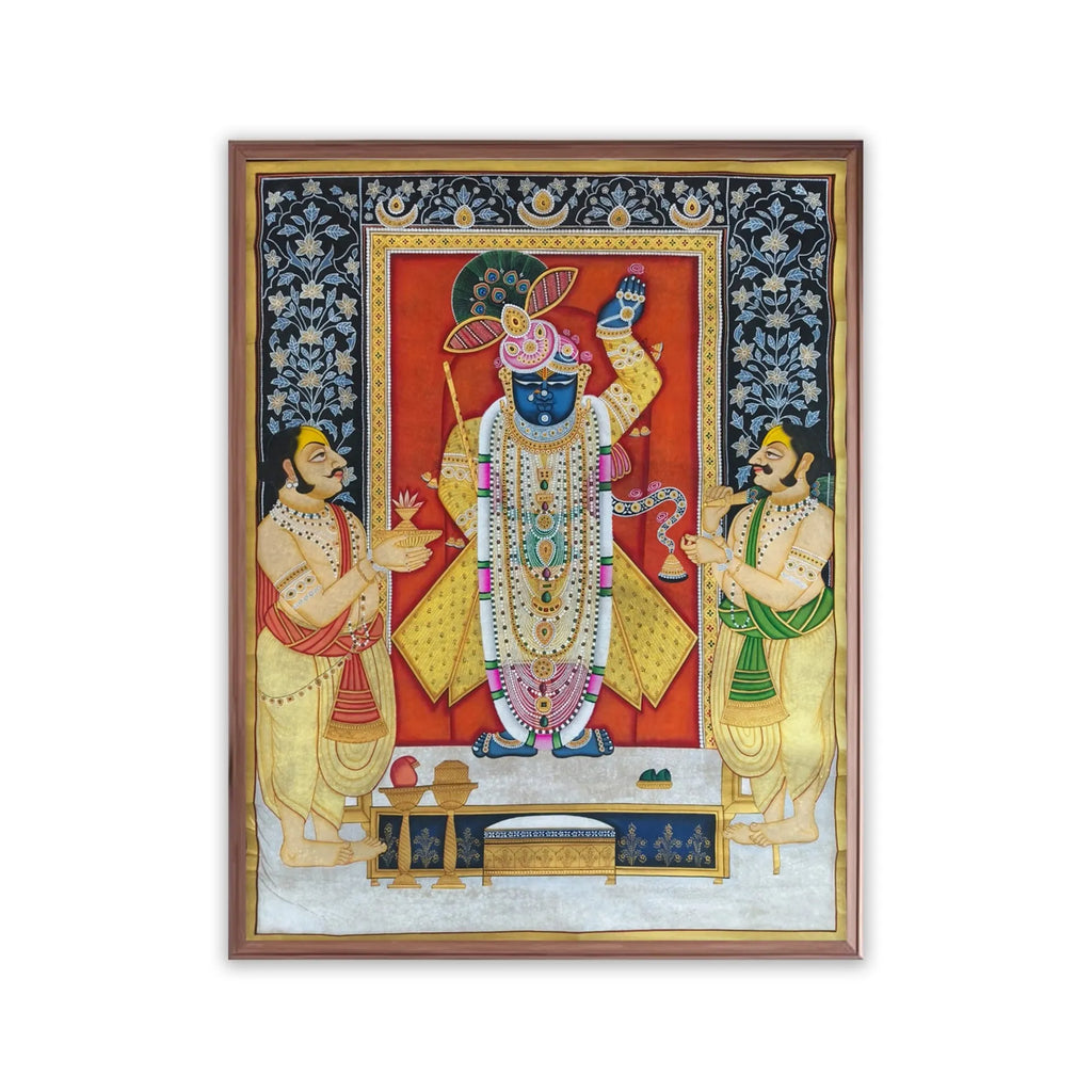 Pichwai Art - Sandhya Aarti Darshan
