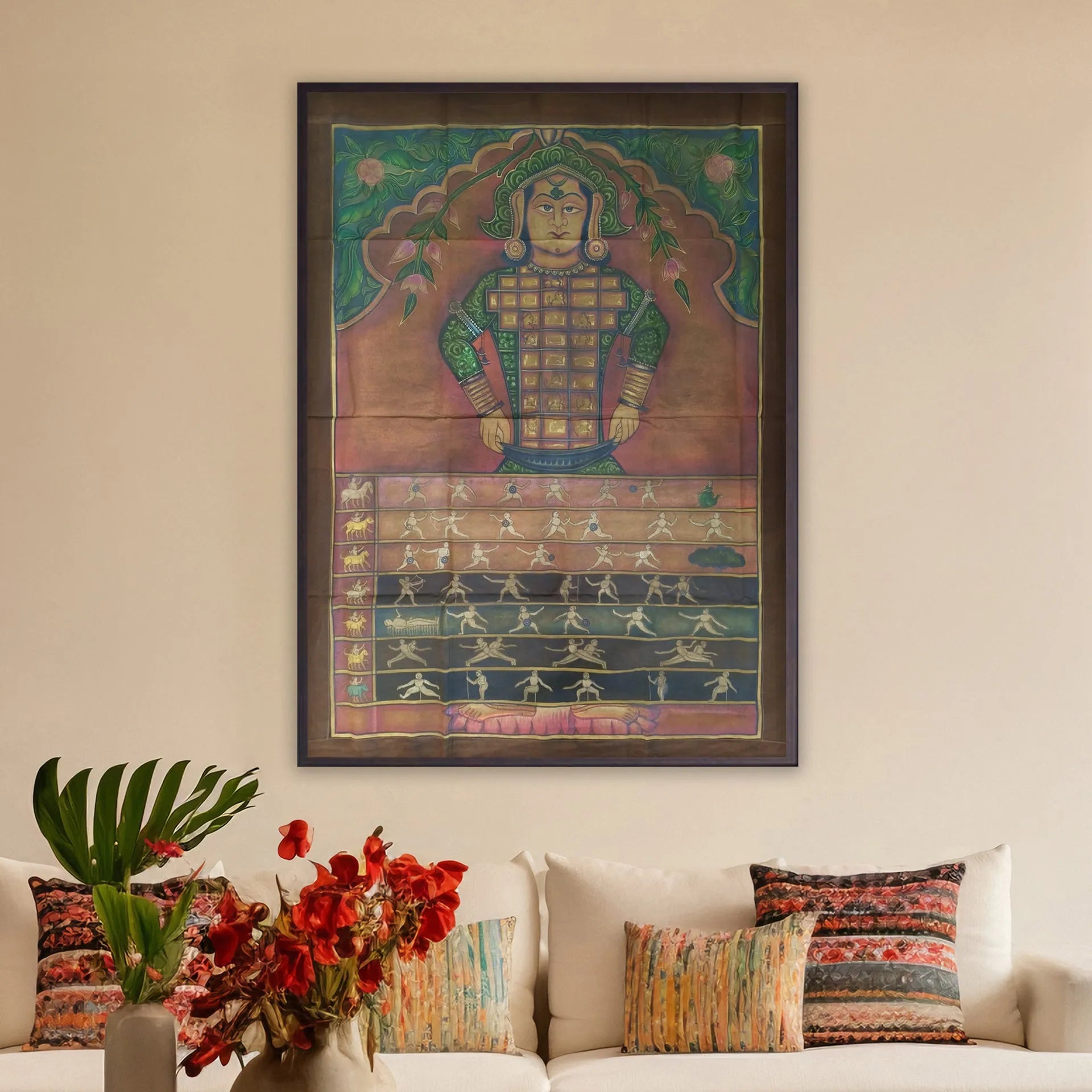 Pichwai Art - Jain Deities