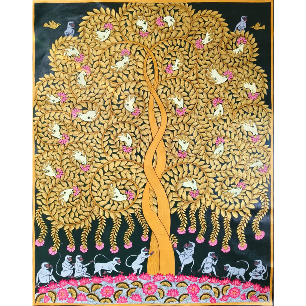 Pichwai Art - Tree of life