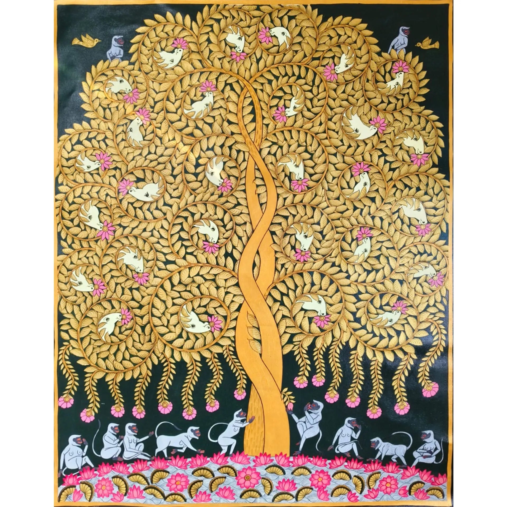 Pichwai Art - Tree of life