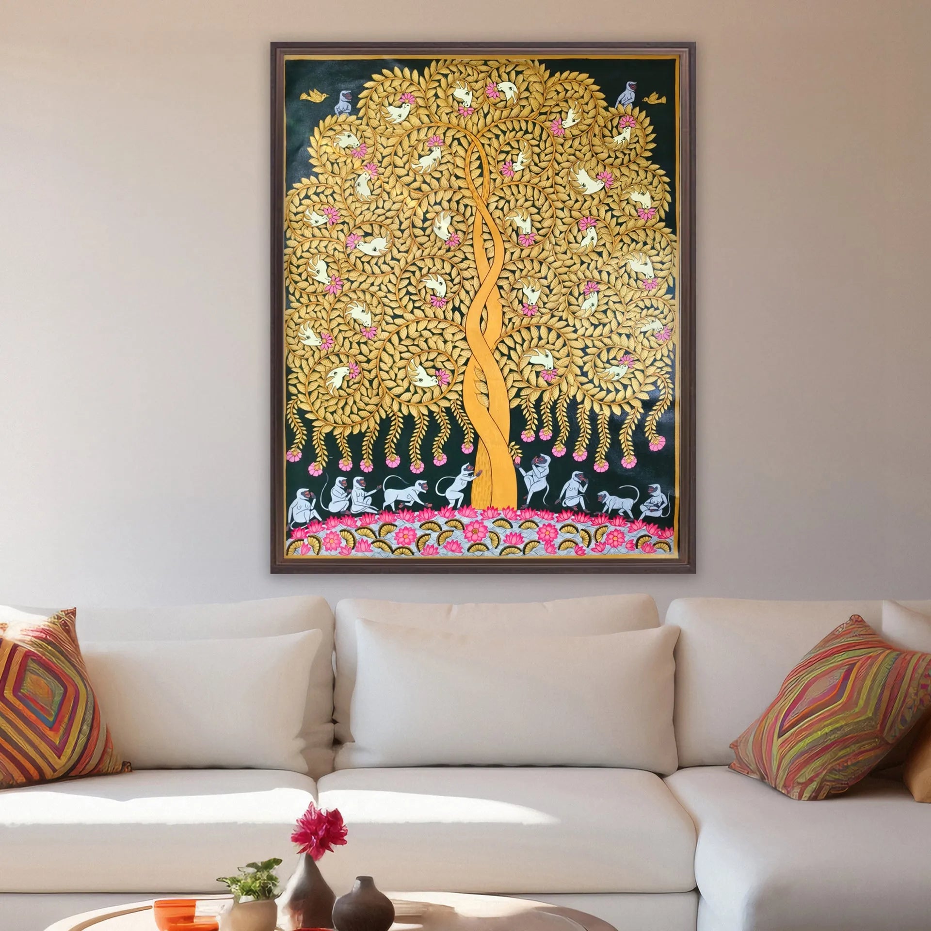 Pichwai Art - Tree of life