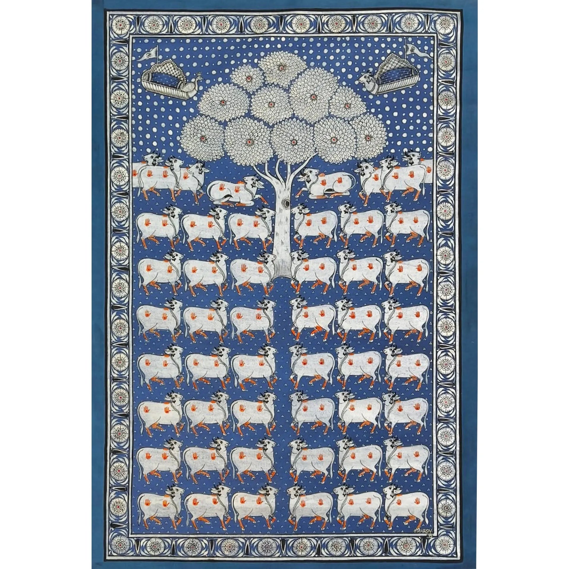 Pichwai Art - Gopashtami
