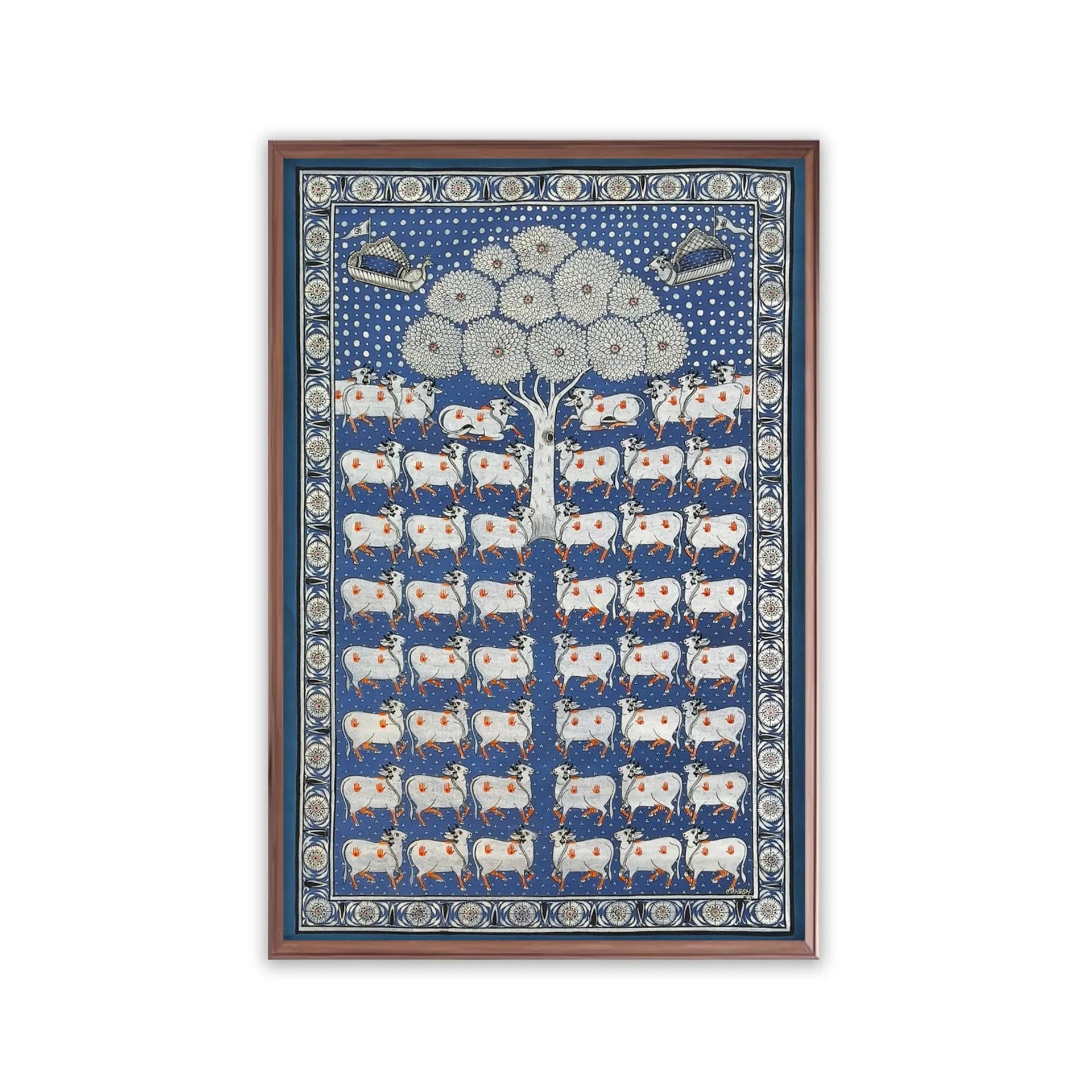 Pichwai Art - Gopashtami