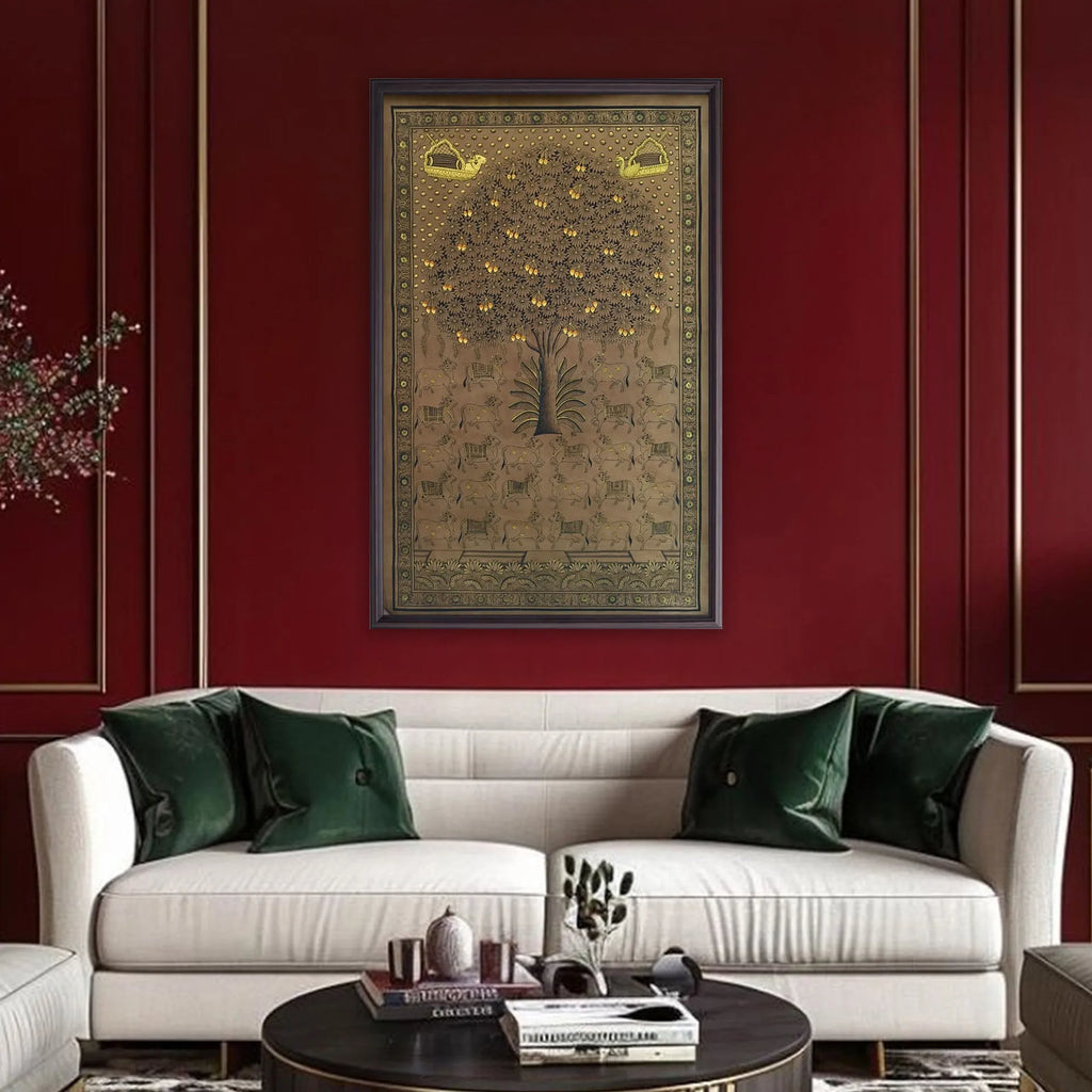 Pichwai Art - Tree of life