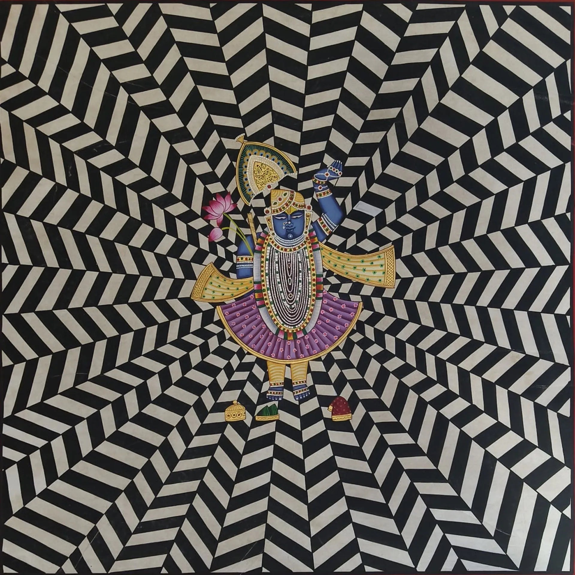 Pichwai Art - Shreenath ji