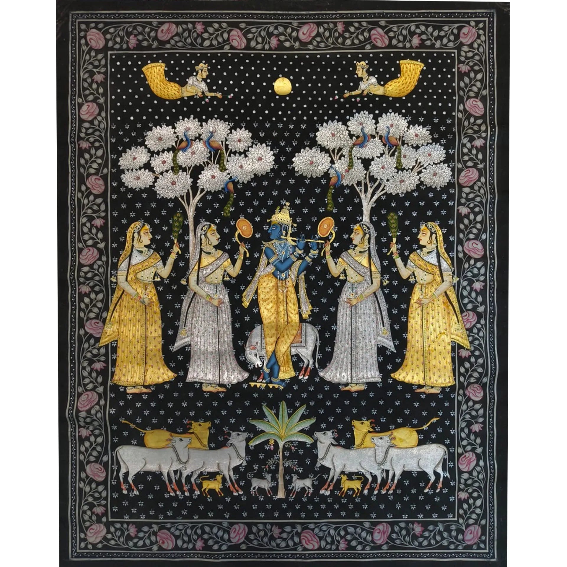 Pichwai Art - Sharad Poornima