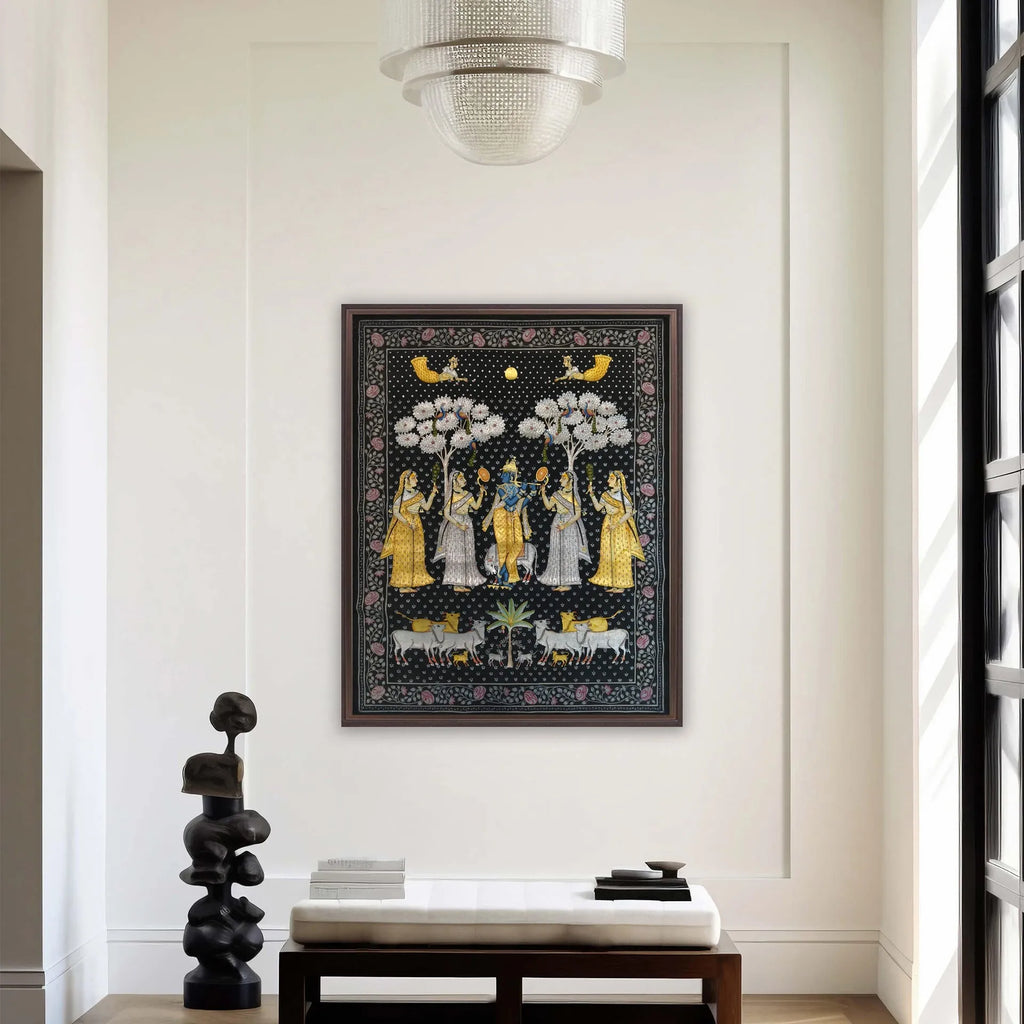 Pichwai Art - Sharad Poornima