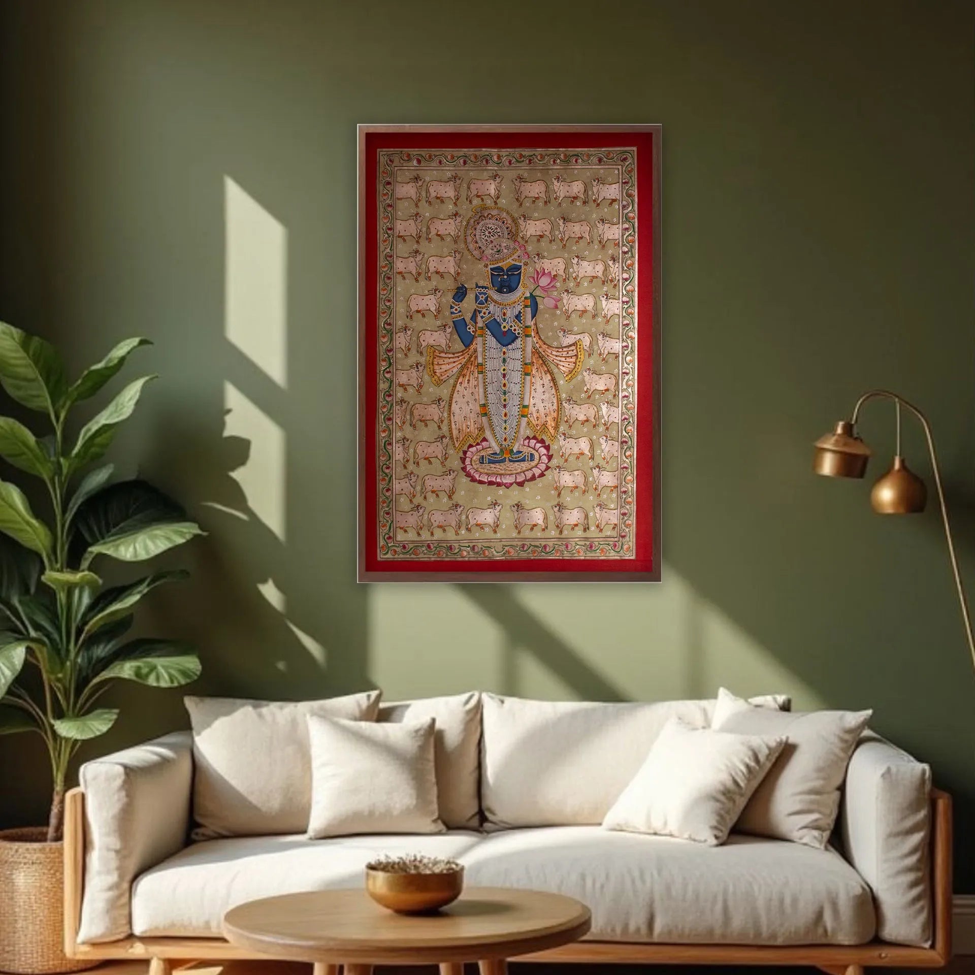 Pichwai Art - Gopashtami