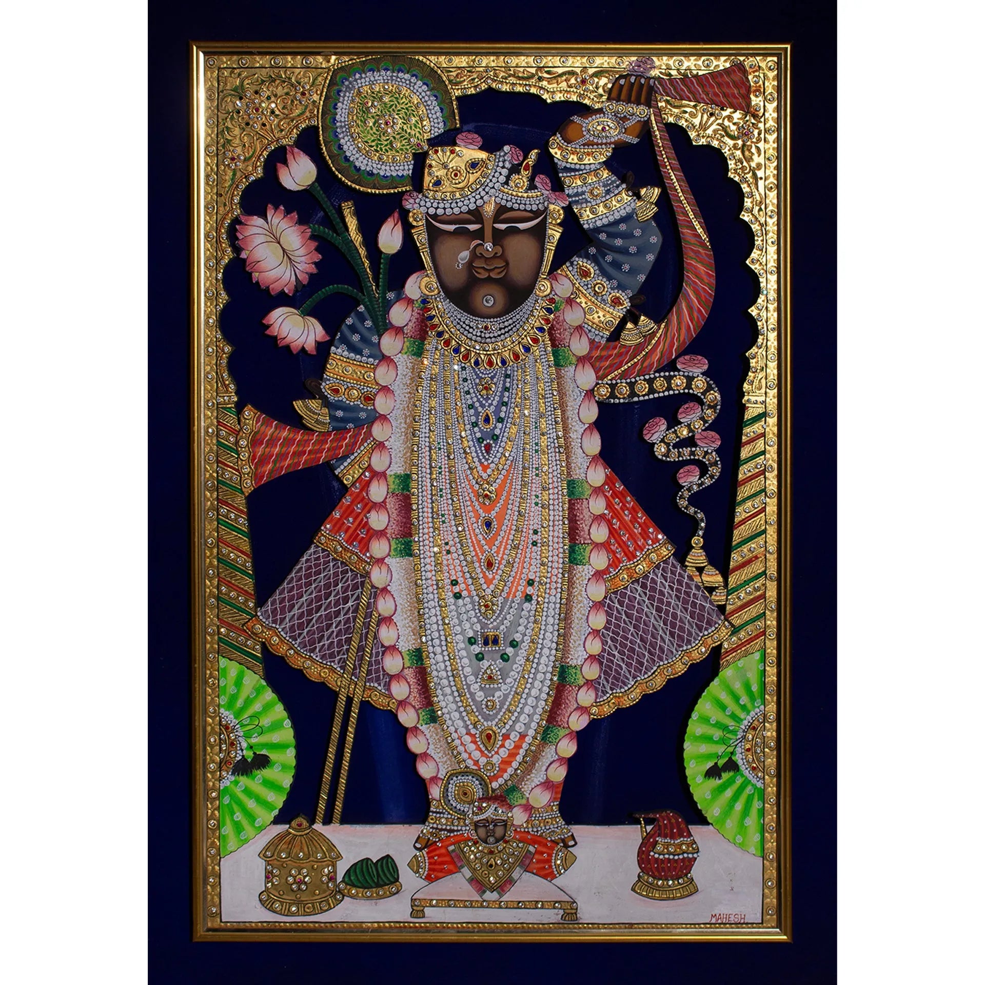 Pichwai Art - Janmashtmi darshan