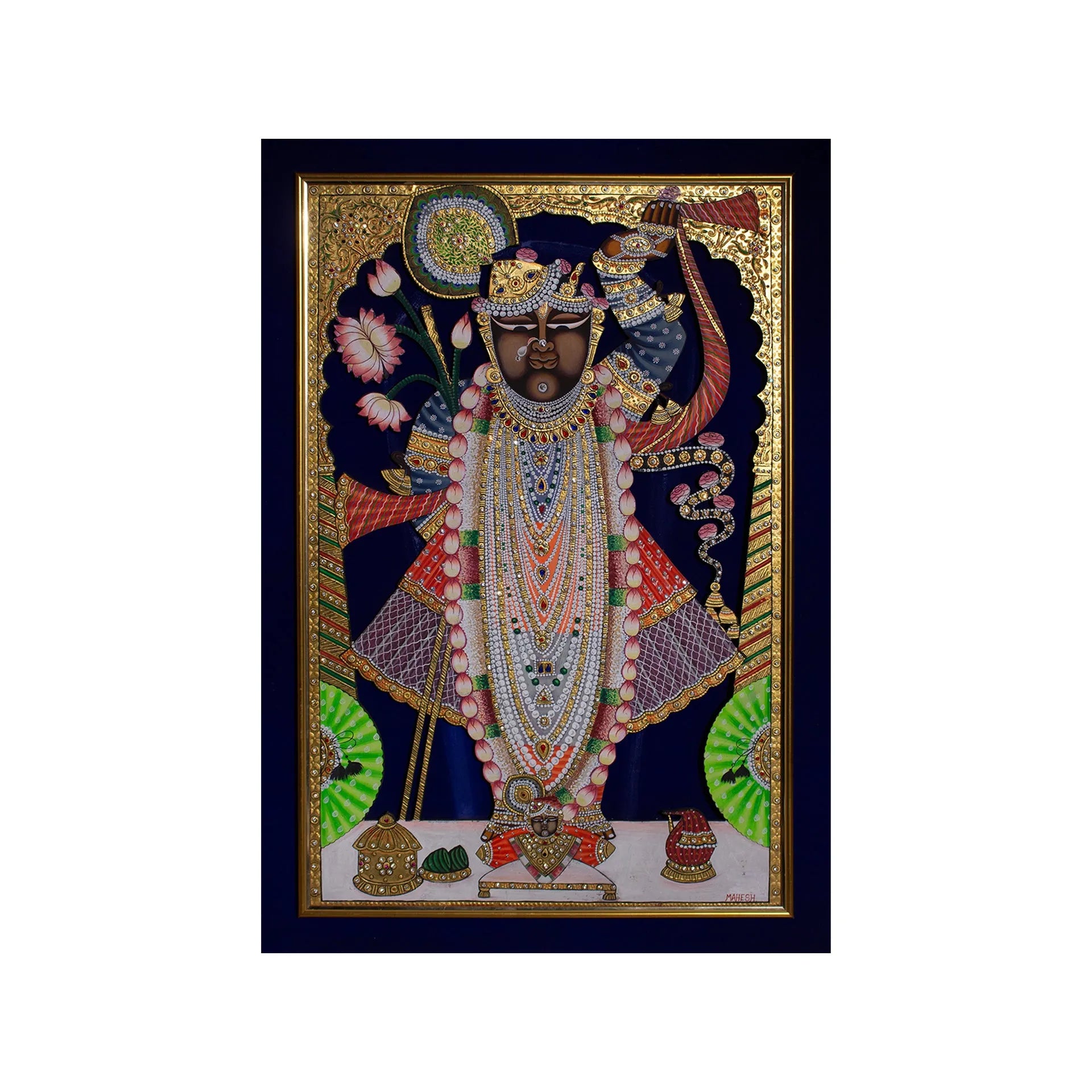 Pichwai Art - Janmashtmi darshan