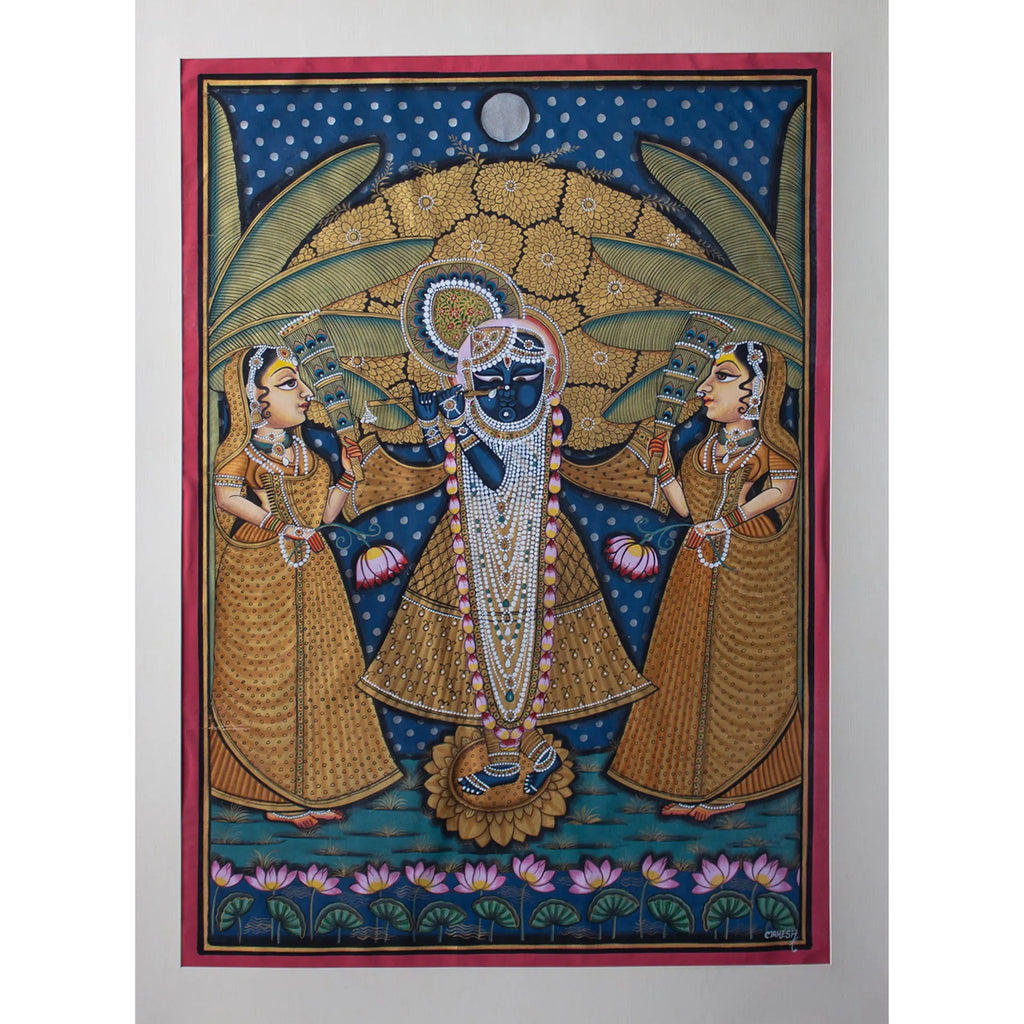 Pichwai Art - Baanke Bihari