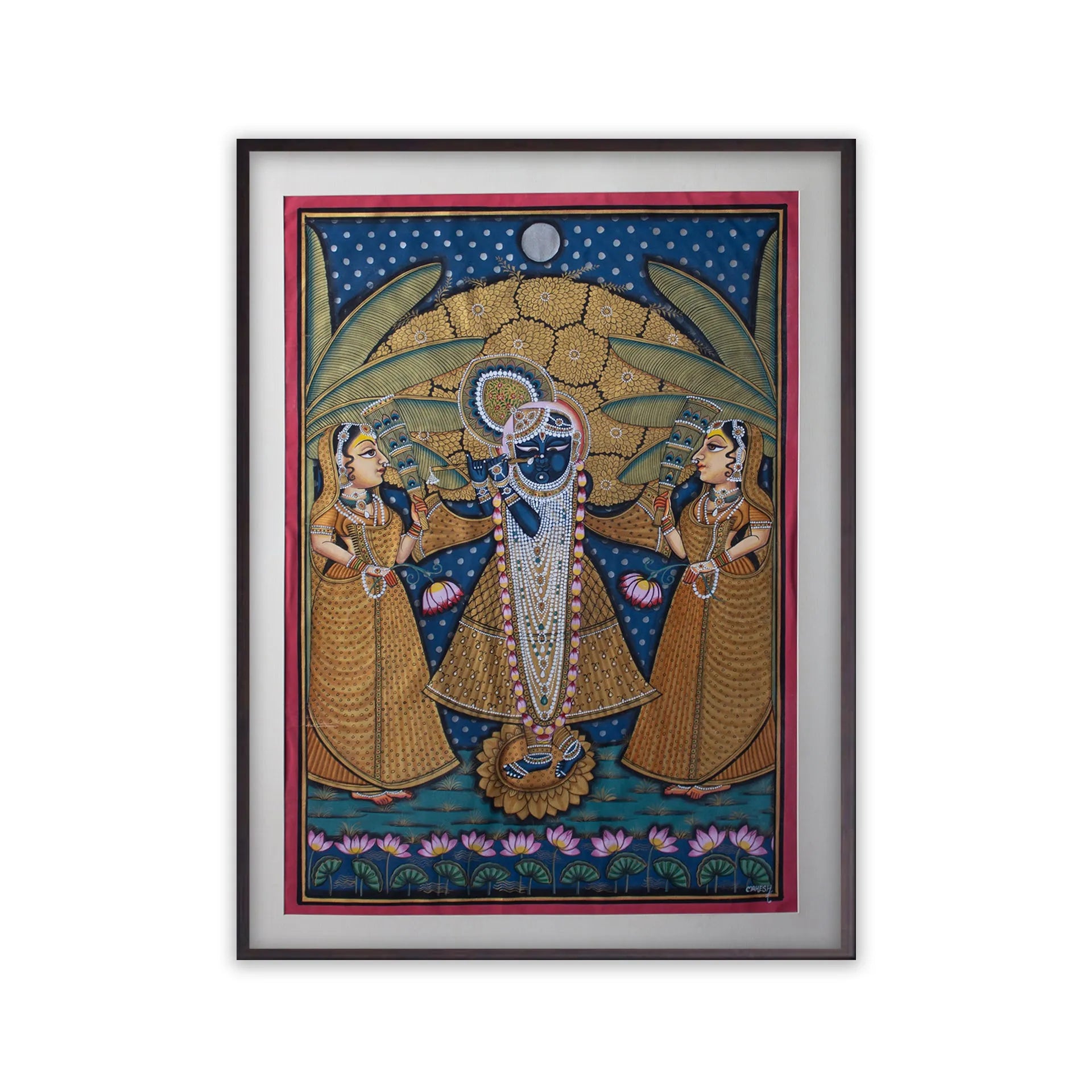Pichwai Art - Baanke Bihari