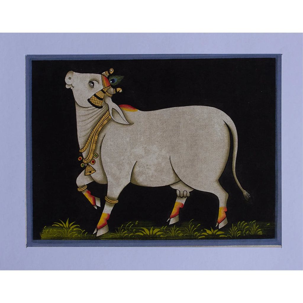 Pichwai Art - Pichwai Cow
