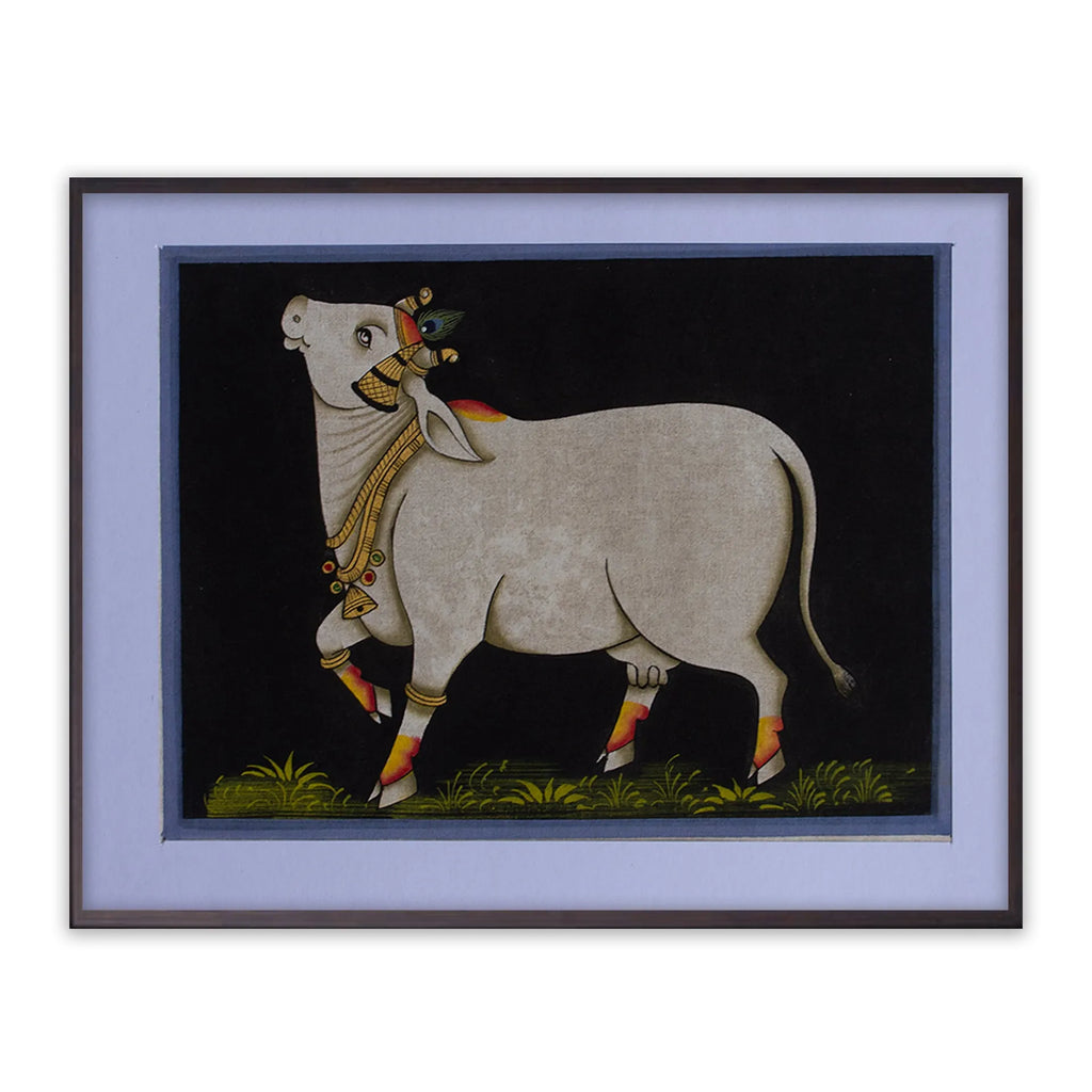Pichwai Art - Pichwai Cow
