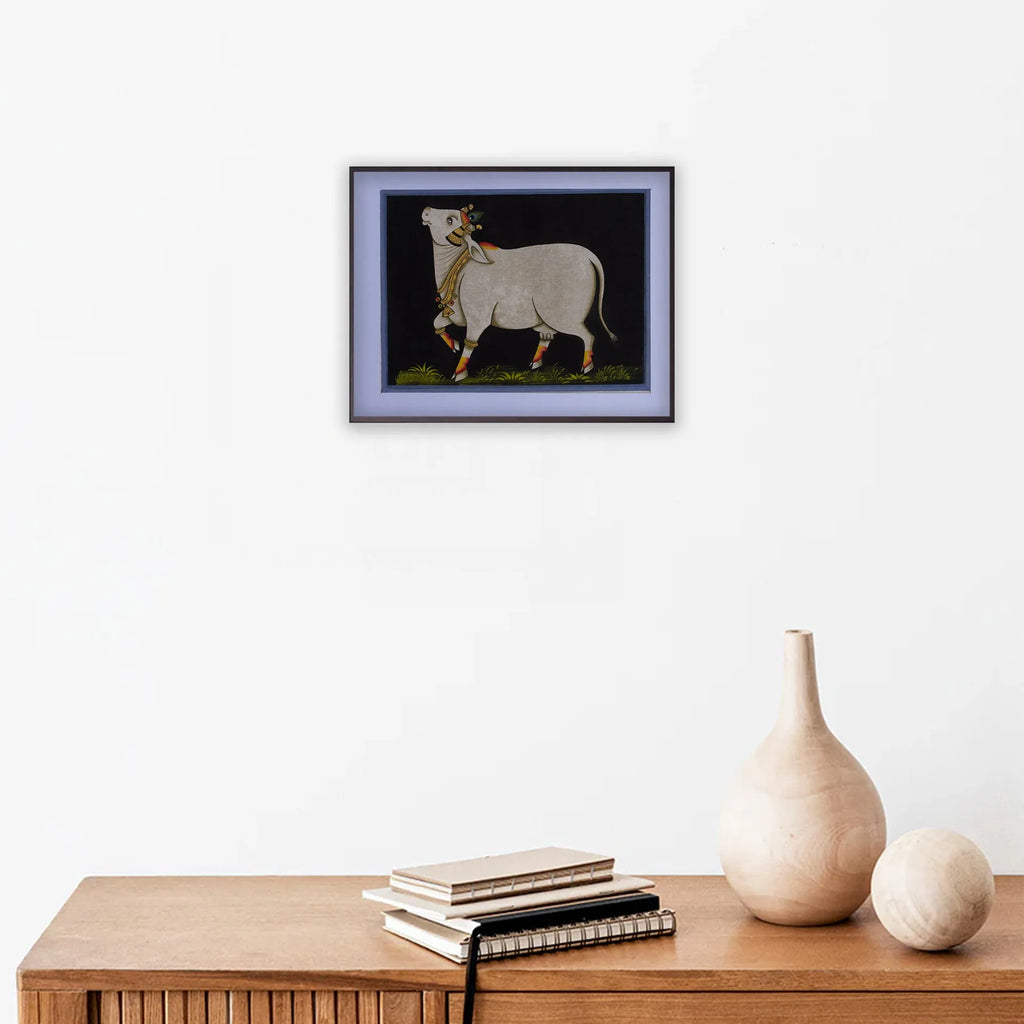 Pichwai Art - Pichwai Cow