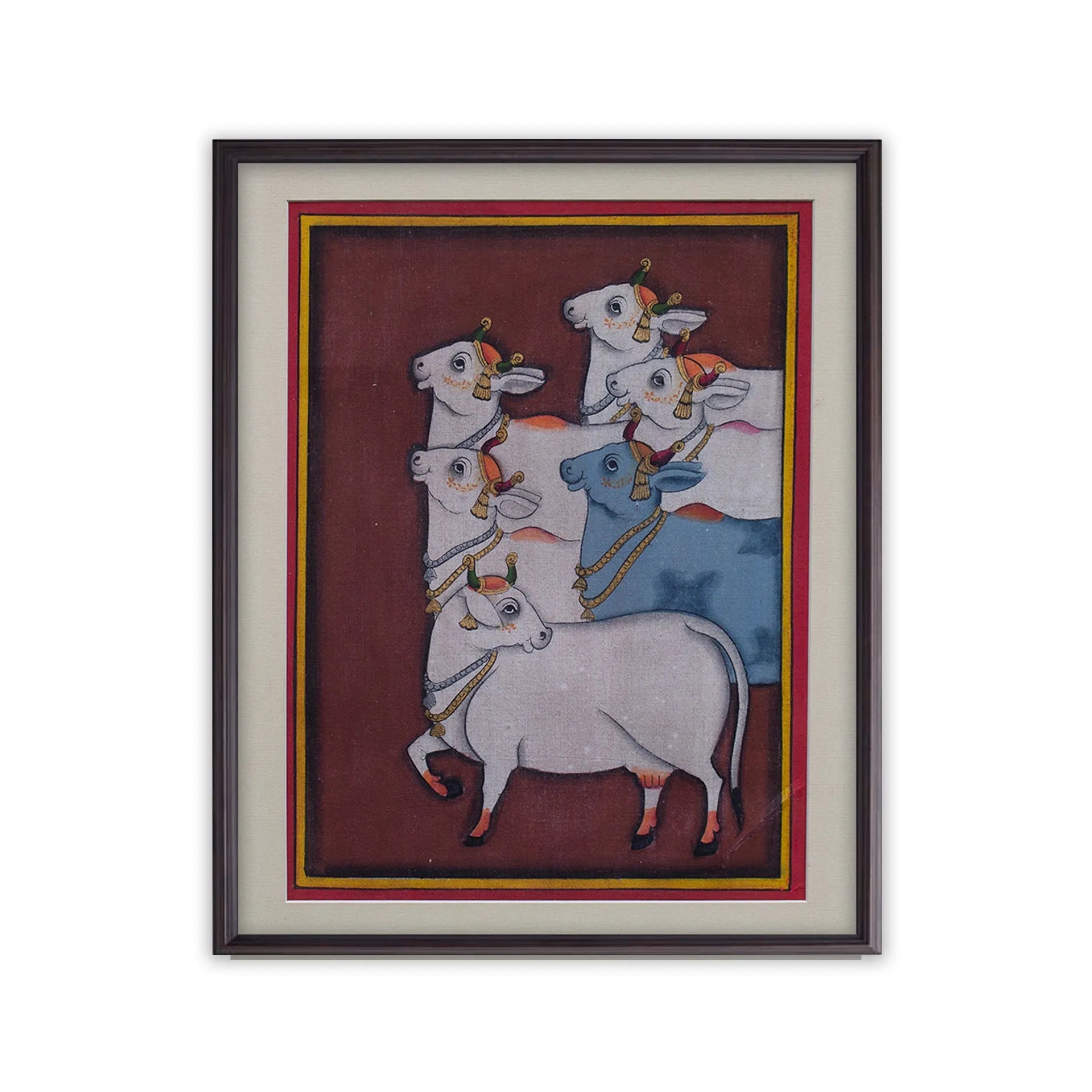 Pichwai Art - Pichwai Cow