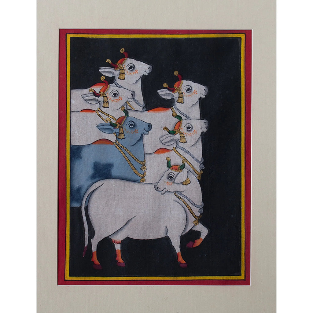 Pichwai Art - Pichwai Cow