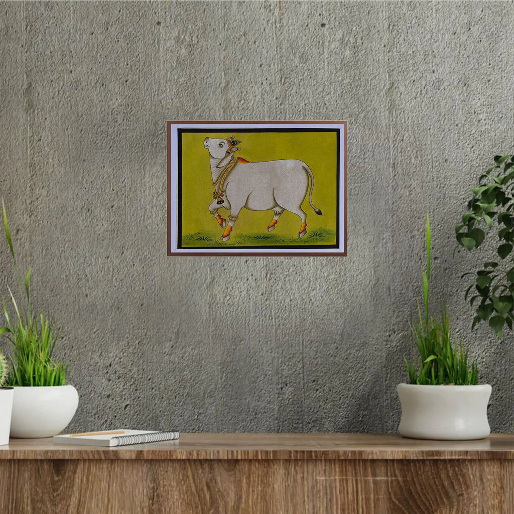 Pichwai Art - Pichwai Cow