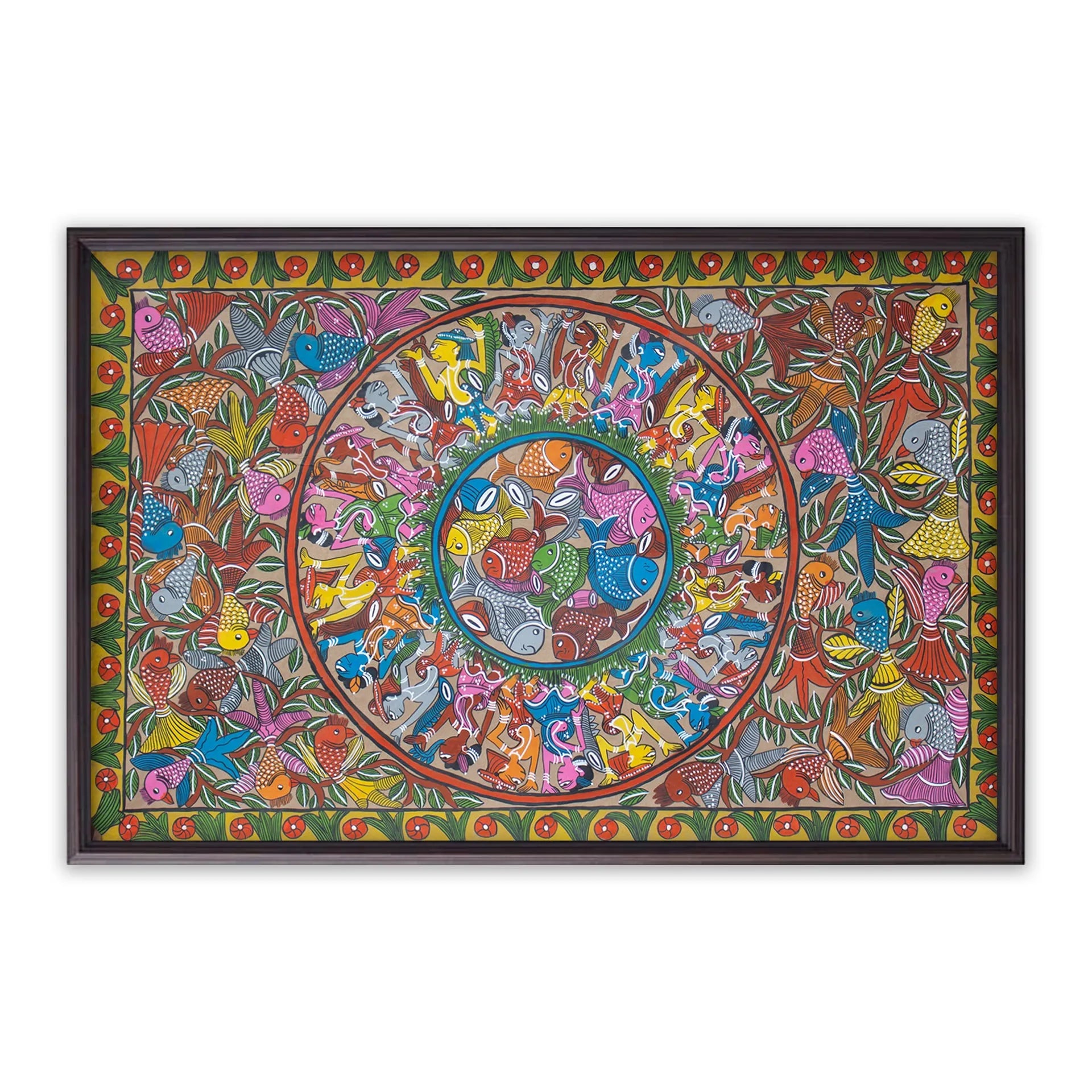 Bengal Pattachitra - Pretty women