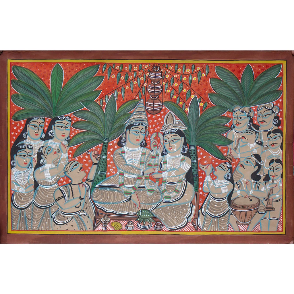 Bengal Pattachitra - Bengali Wedding