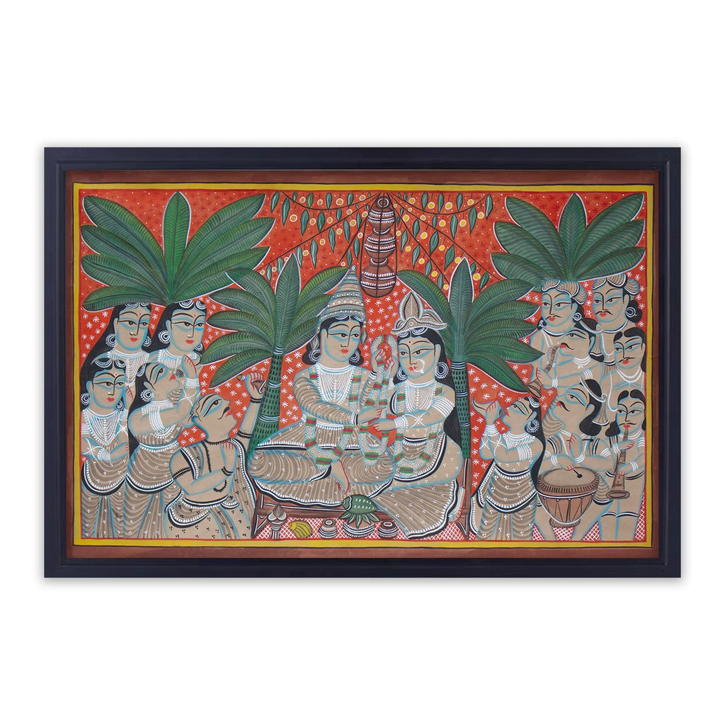 Bengal Pattachitra - Bengali Wedding