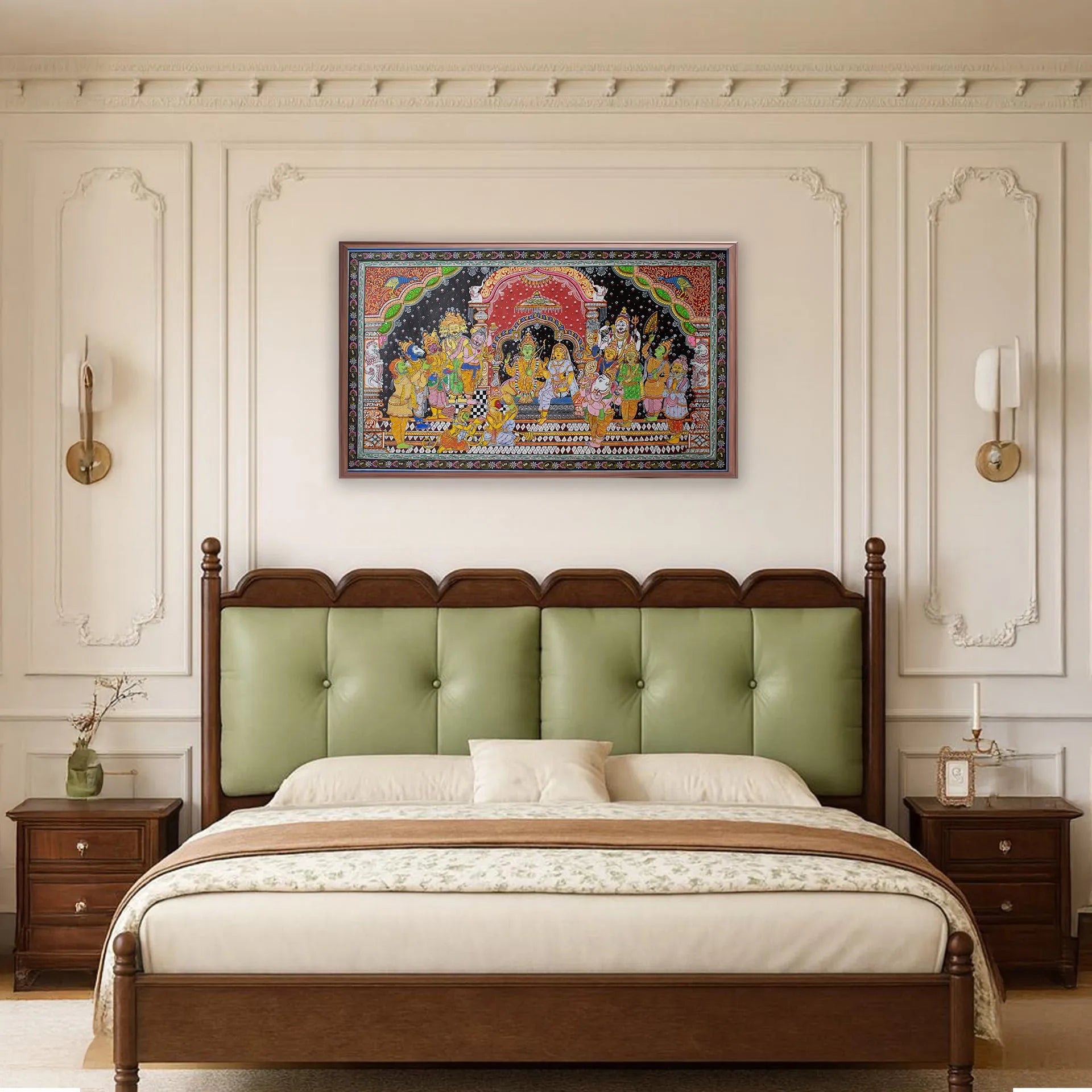 Orissa Pattachitra - Ram Darbar