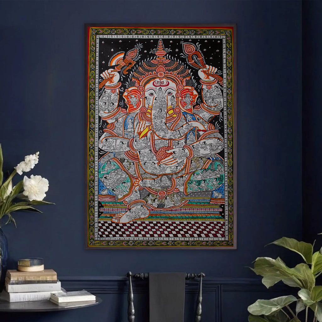 Orissa Pattachitra - Ganesh story