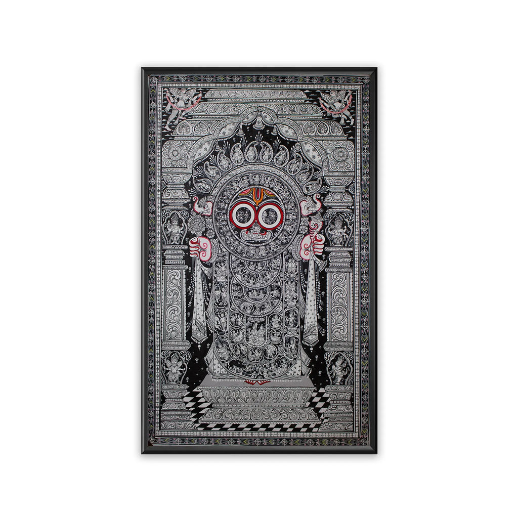 Orissa Pattachitra - Jagannatha- krishna story and dasavtar