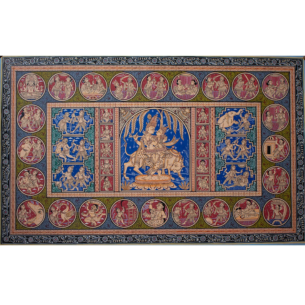 Orissa Pattachitra - Krishna Story