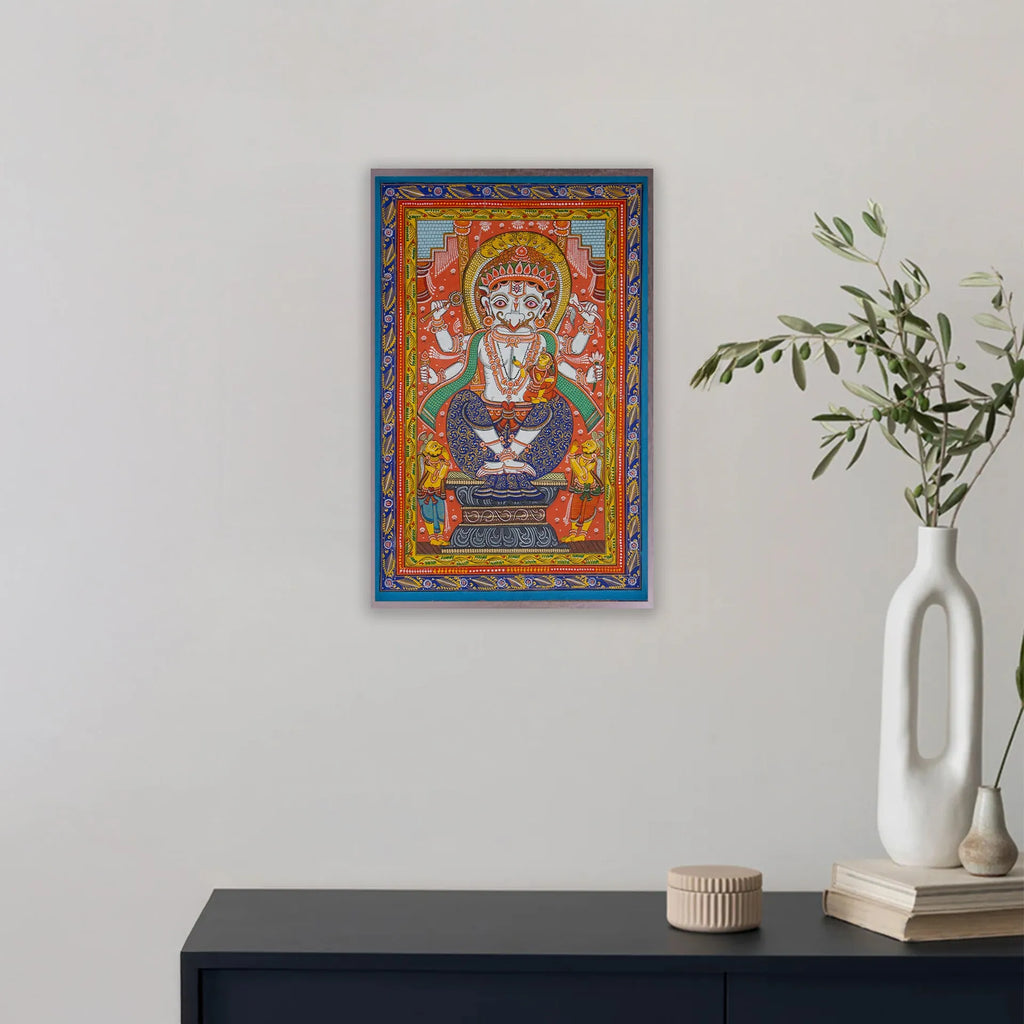 Orissa Pattachitra - Narsingh bhagwan