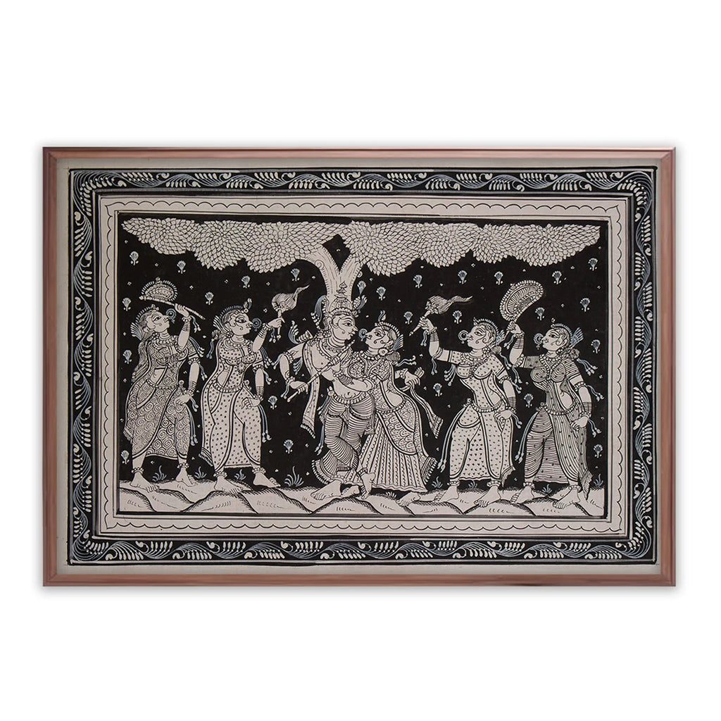 Orissa Pattachitra - Radha Krishna