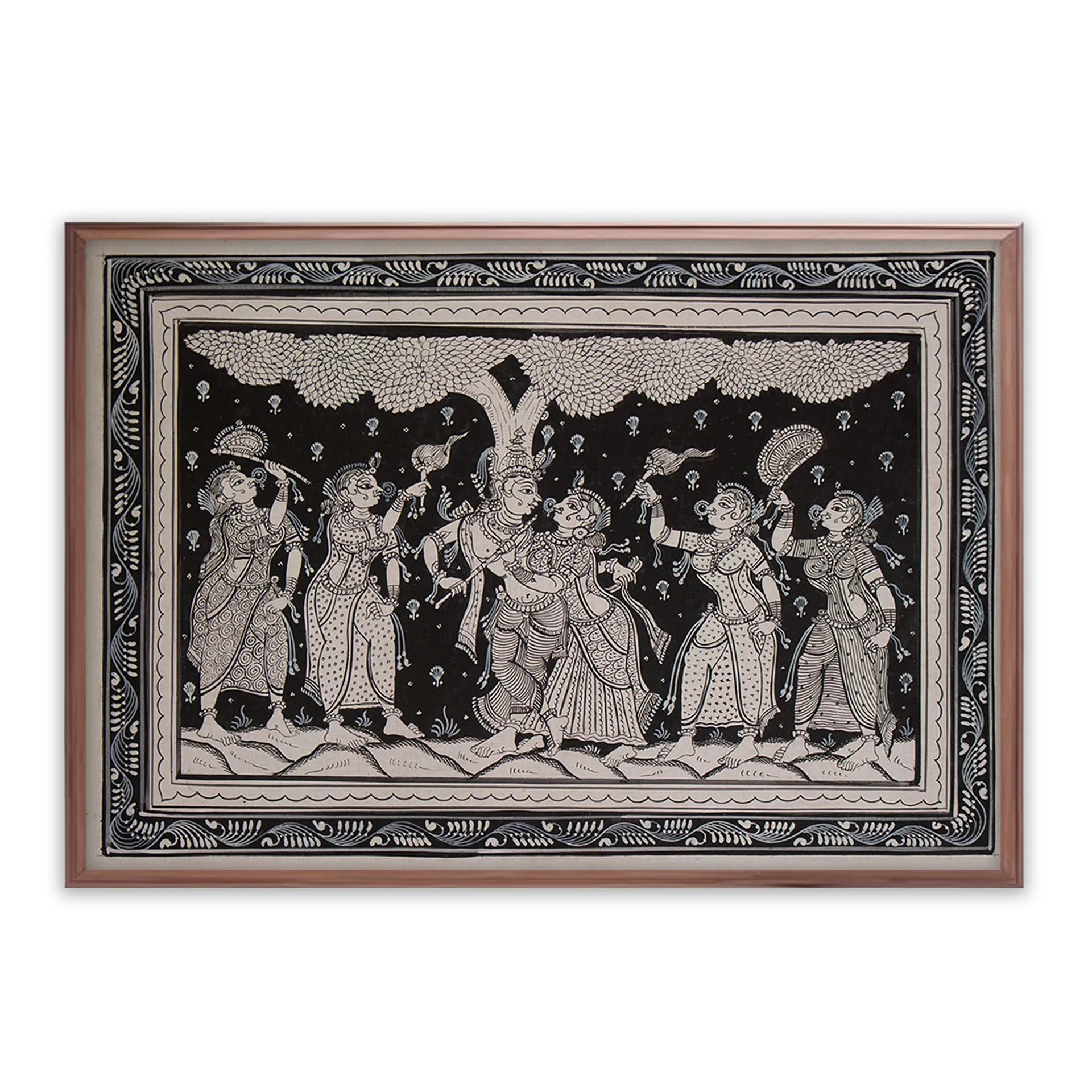 Orissa Pattachitra - Radha Krishna