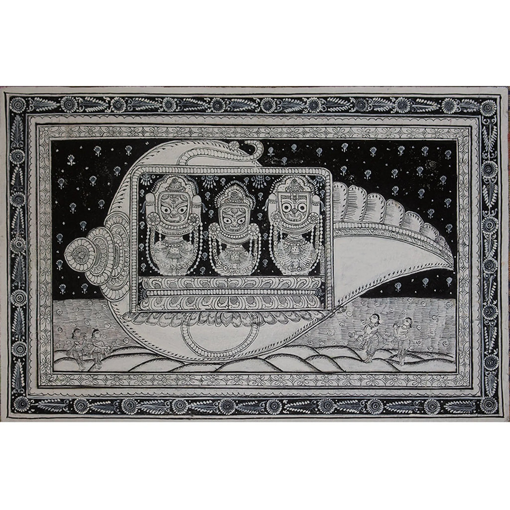 Orissa Pattachitra - Jagannath Mandir