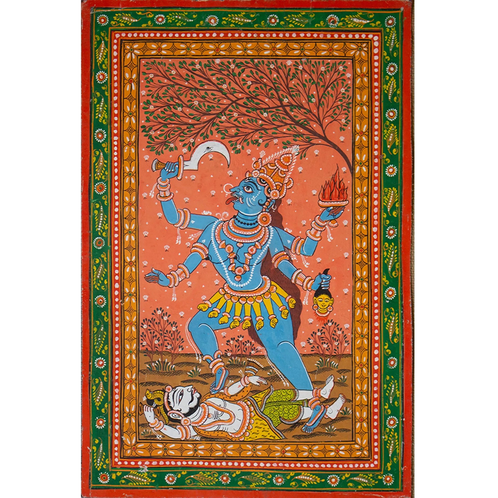 Orissa Pattachitra - Kaali Maa