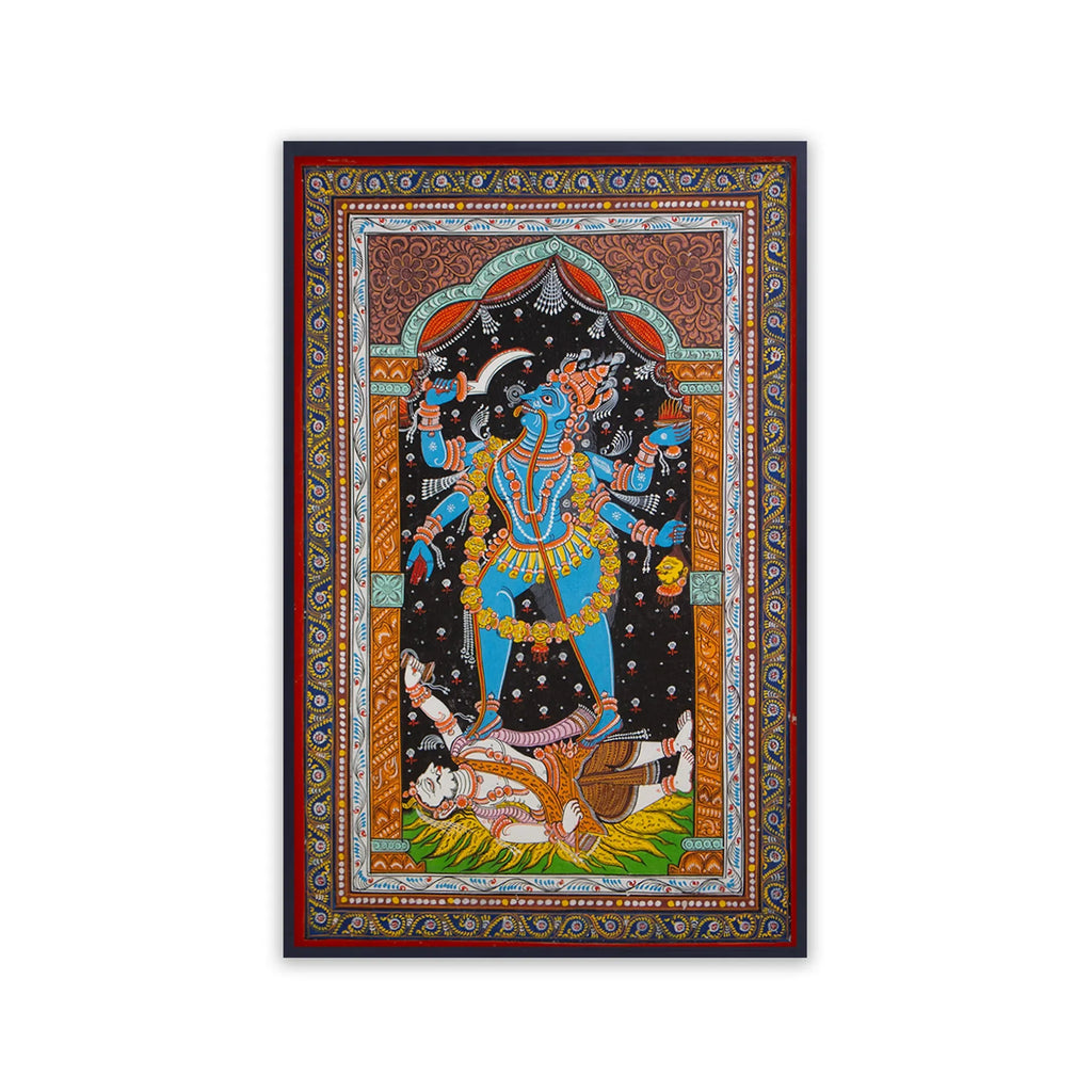 Orissa Pattachitra - Kali Maa