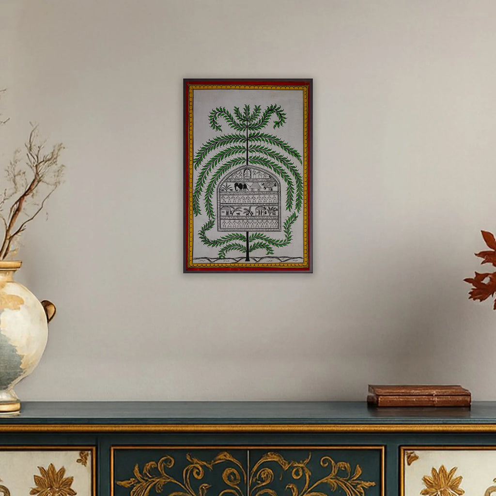 Orissa Pattachitra - Tribal tree