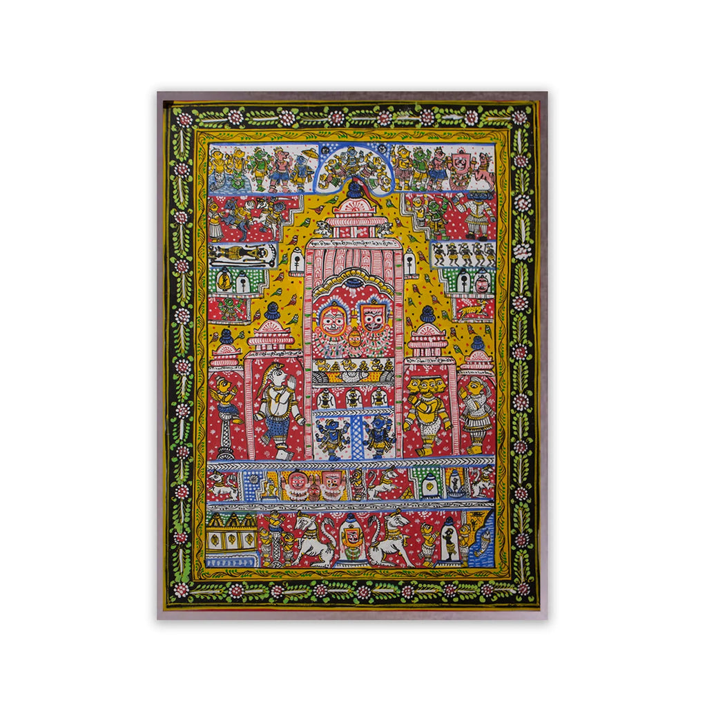 Orissa Pattachitra - Jagannatha Ji Mandir