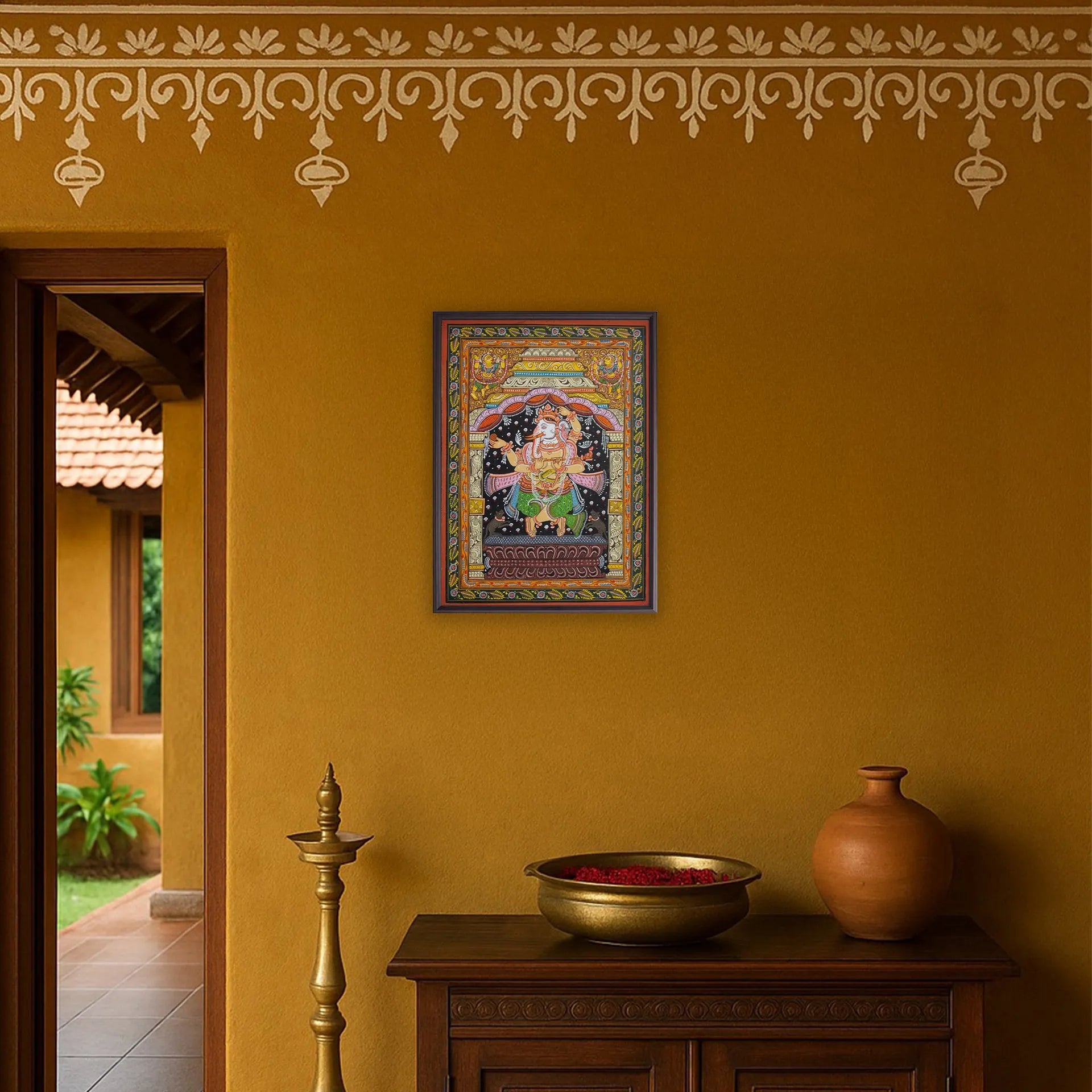 Orissa Pattachitra - Ganesha