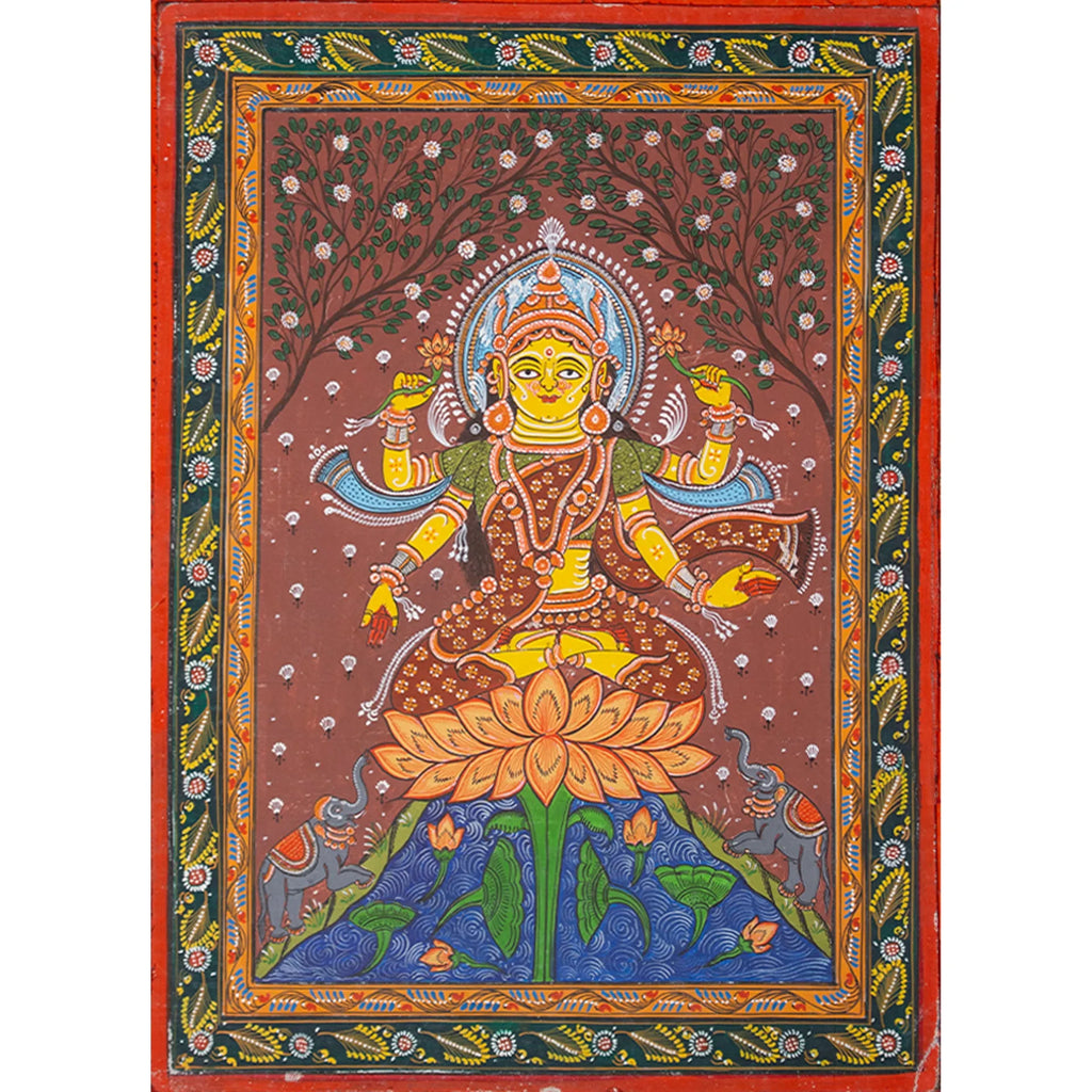 Orissa Pattachitra - Laxmi Mata