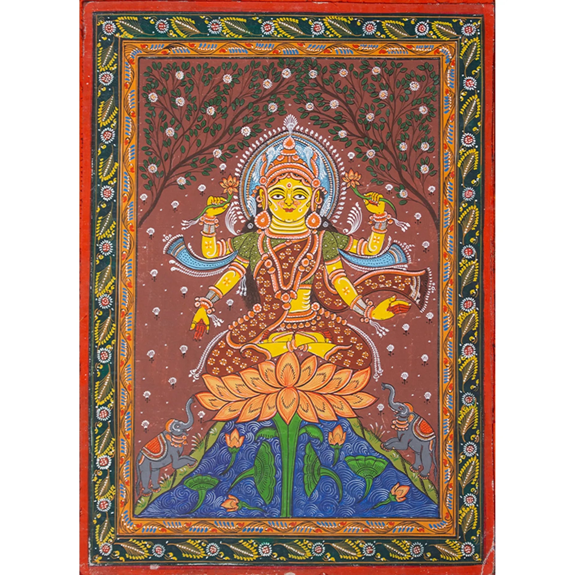 Orissa Pattachitra - Laxmi Mata