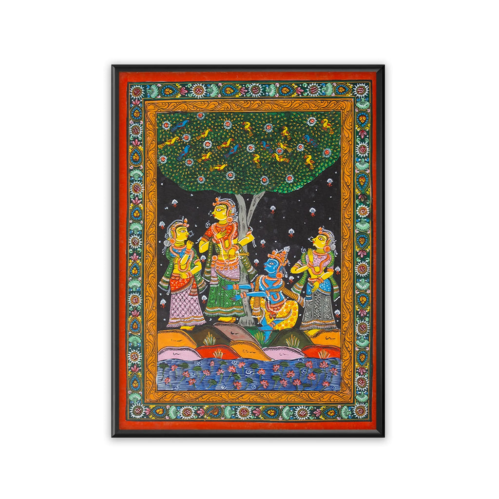 Orissa Pattachitra - Radha Krishna