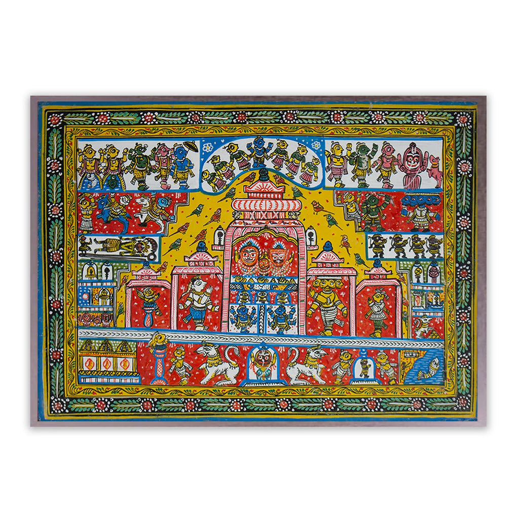 Orissa Pattachitra - Old temple painting