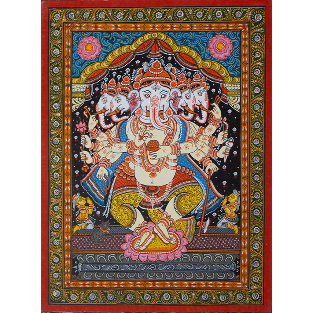 Orissa Pattachitra - Ganesha