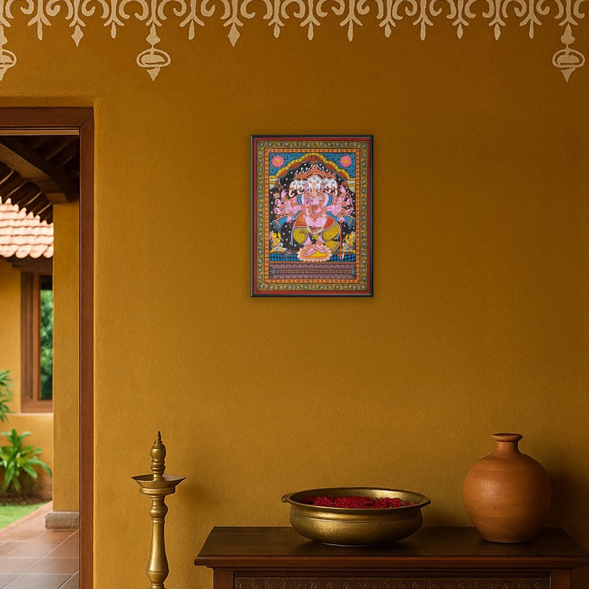 Orissa Pattachitra - Ganesha